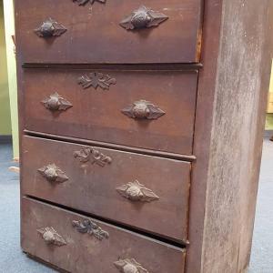walnut chest before